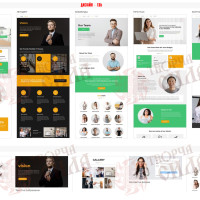 Design 13b — Ready-Made Website Design for a Company