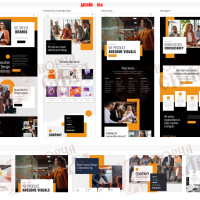 Design 05d — Modern Website in a Design and Creativity Style