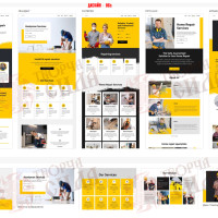 Design 06s — Create a renovation services website. Professional website design for renovation services (tiling, electrical work, bathroom renovation)