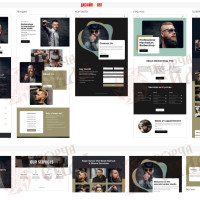 Design 09f — Order a beauty salon website. Professional website design for the beauty industry