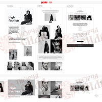 Design 11f — Create a hair salon website. Professional website design for a hair salon