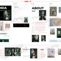 Design 14f — Create a beauty salon and hair salon website. Turnkey website for the beauty industry