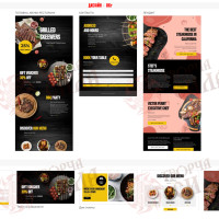 Design 06r — Order a cafe website. Cozy cafe website design