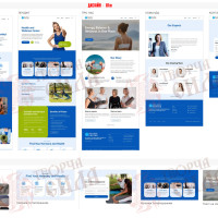Design 01m — Order a website for a medical center. Clinic website design