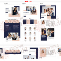 Design 02m — Create a website for a dental clinic. Dental office website design