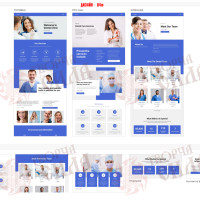 Design 04m — Create a website for a hospital. Modern website design for a medical facility