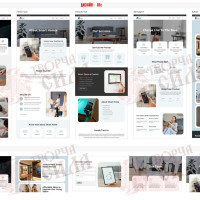 Design 01c — Order a smart home technology website. Modern website design for smart home and automation