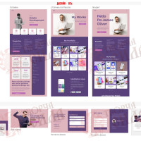 Design 02c — Create a website for mobile developers. Professional website design for an app developer