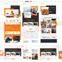 Design 10u — Create a kayaking vacation website. Website design for active recreation and kayaking