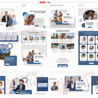 Design 11u — Order a travel and tourism website. Turnkey website for a travel agency and tour operator